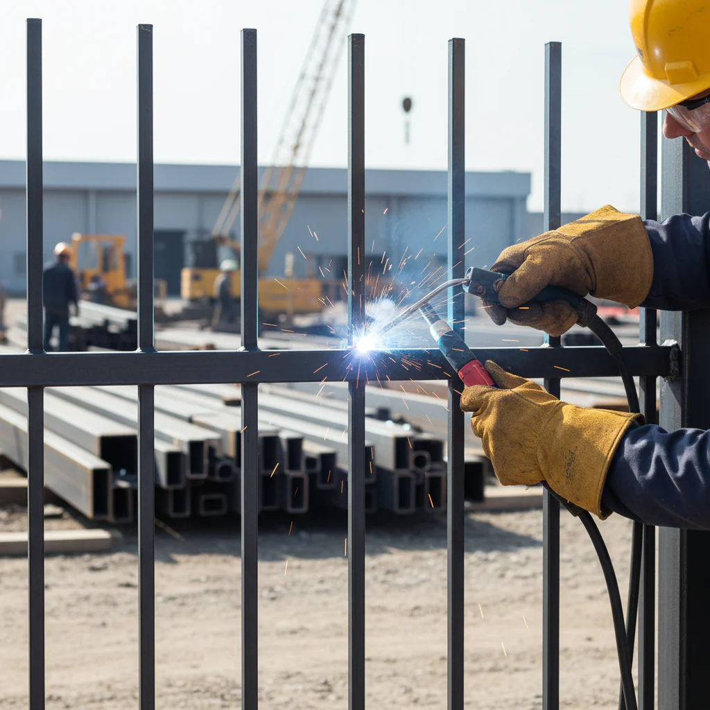 Premium 16mm Forged Single Picket 1000mm for Fencing Applications - High-Quality Professional Grade for Industrial and Commercial Applications