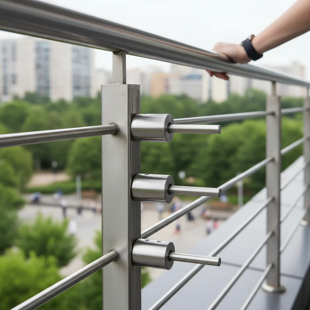 Premium 304 Stainless Steel Bar Holder for 42.4mm Tube with 12mm Through Hole - High-Quality Professional Grade for Industrial and Commercial Appli... - Image 2