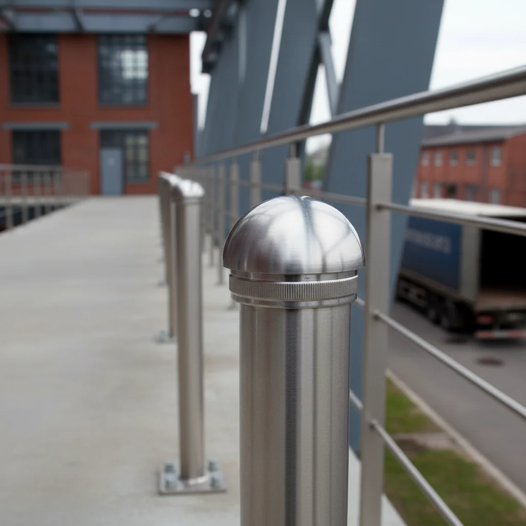 Premium 304 Stainless Steel Domed End Cap for 42.4mm x 2mm Tubing - High-Performance and Durable Design - Image 2