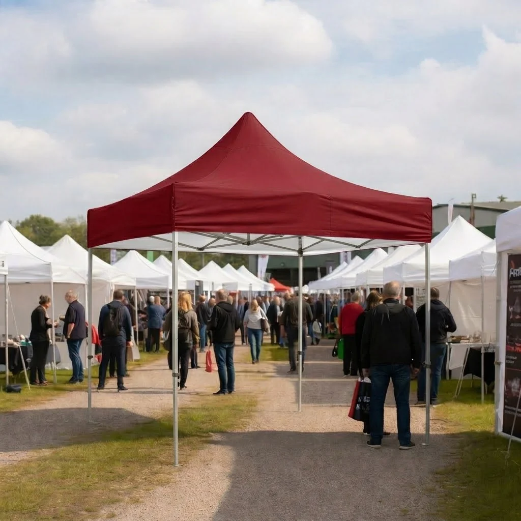 Industrial Canopy 3m x 3m – Heavy Duty Waterproof Shelter – Multiple Colours – Outdoor & Commercial Use - Image 5