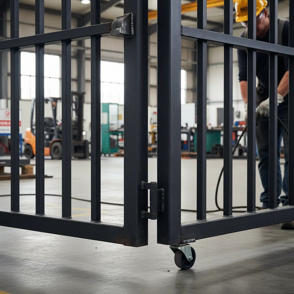 Premium 40mm Weld In Gate Corner Block for Secure and Durable Gate Crook Installation - Image 2