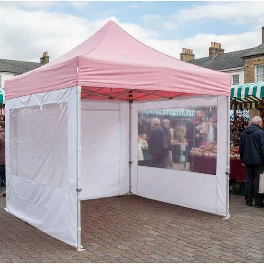 Commercial Canopy Sidewalls 5m x 2.5m – Heavy Duty Waterproof Panels – Multiple Colours – Outdoor Event & Market Use - Image 4
