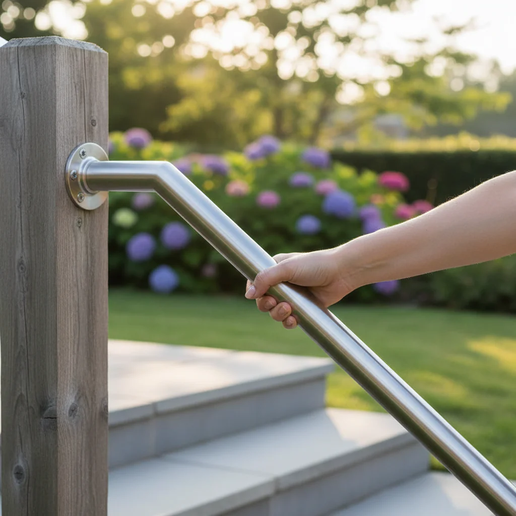 Premium Adjustable Wall Bracket for 42.4mm x 2mm Tube - Durable and Versatile Mounting Solution