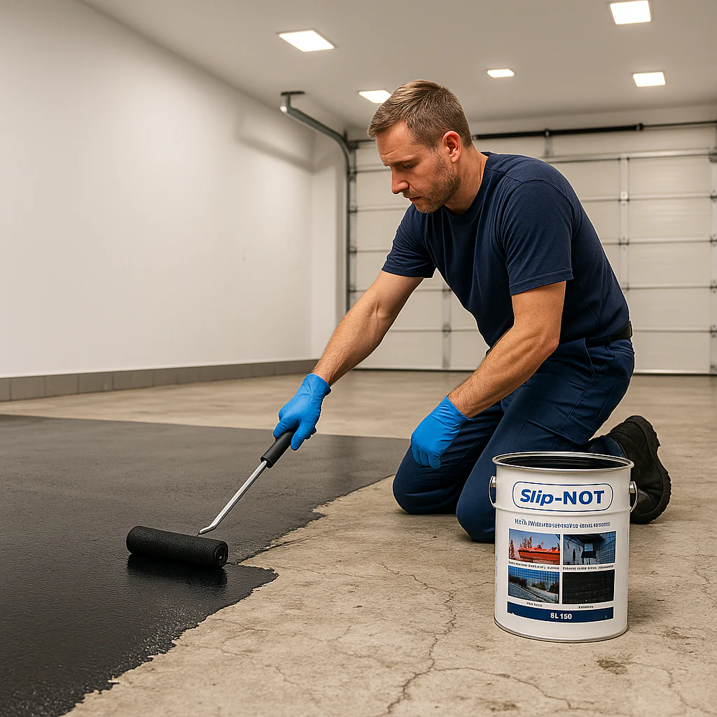 Anti-Slip Polyurethane Garage Floor Paint 20L | High-Build Resin Coating - Image 14