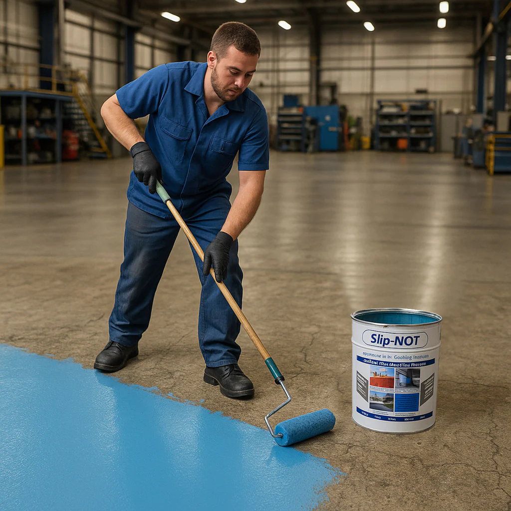 Anti-Slip Polyurethane Garage Floor Paint 20L | High-Build Resin Coating - Image 9