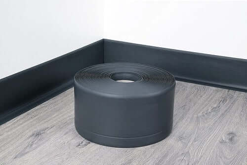 10M Flexible PVC Skirting Board 100x25mm for Bathroom & Kitchen – Easy Install, Waterproof, Flexible, Various Colours - Image 4