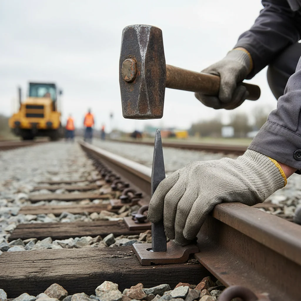 Premium Hand Forged Railhead 130mm High with 16 x 16mm Base for Durable Applications - Image 2