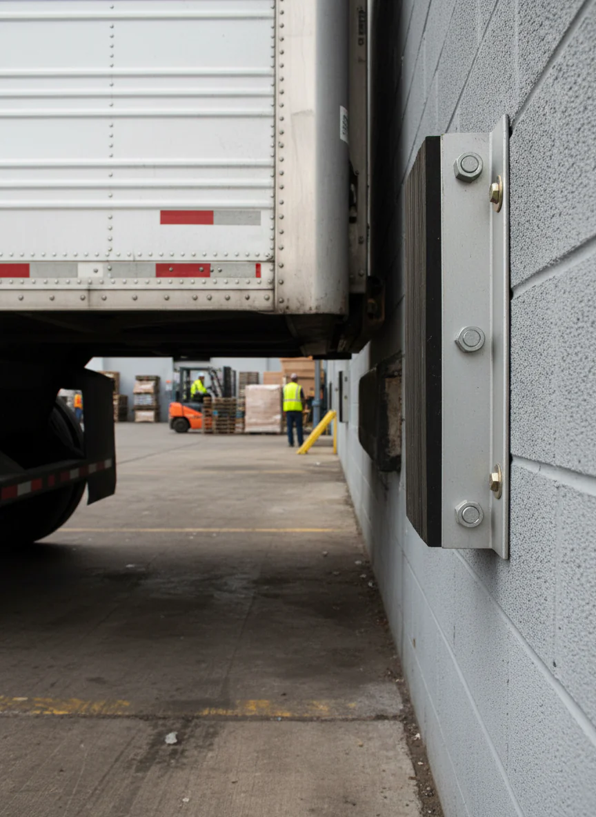 Premium Heavy Duty Dock Bumper 600 x 250 x 100 mm for Load Protection Against Reversing Trucks