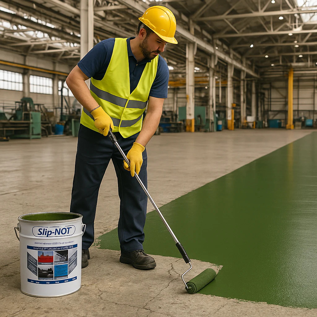 Heavy-Duty Garage Floor Paint | High-Impact Epoxy Coating for Forklifts, Racking & Traffic - Image 13