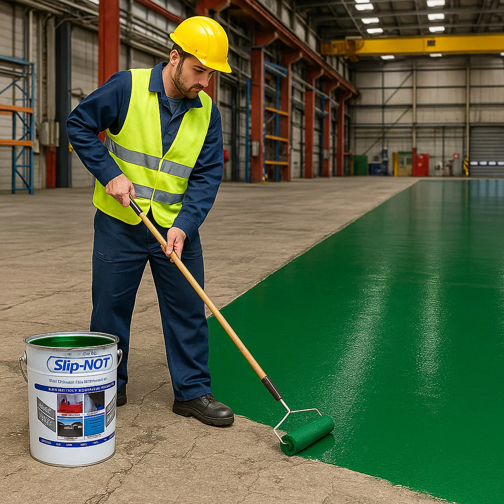Heavy-Duty Garage Floor Paint | High-Impact Epoxy Coating for Forklifts, Racking & Traffic - Image 9