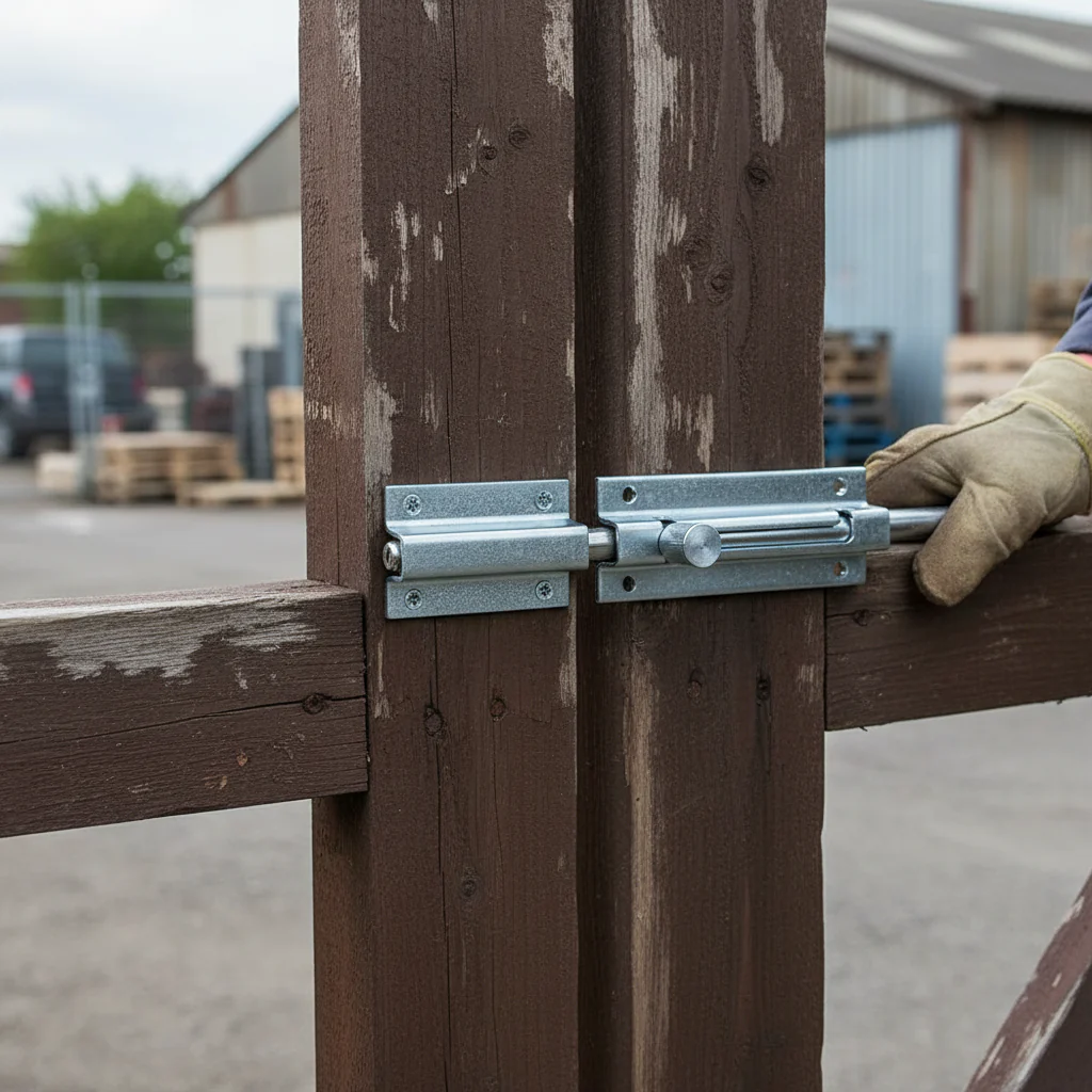 Premium Heavy Duty Gate Latch 140mm x 30mm - Durable and Reliable Locking Mechanism for Secure Closure