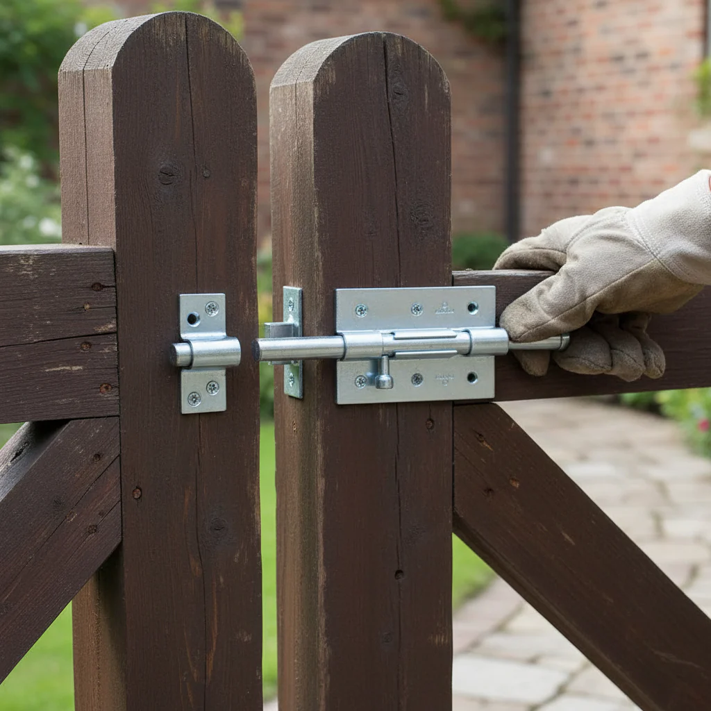 Premium Heavy Duty Gate Latch 150mm x 65mm - Durable Locking Mechanism for Secure Closure - Image 2