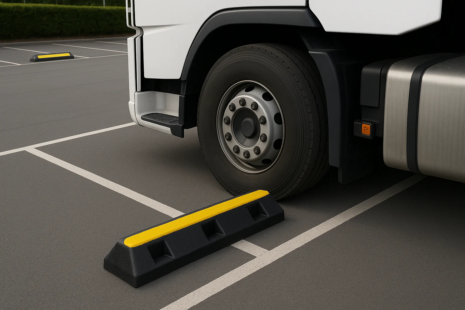 Heavy Duty HGV Truck Wheel Stop - Image 4