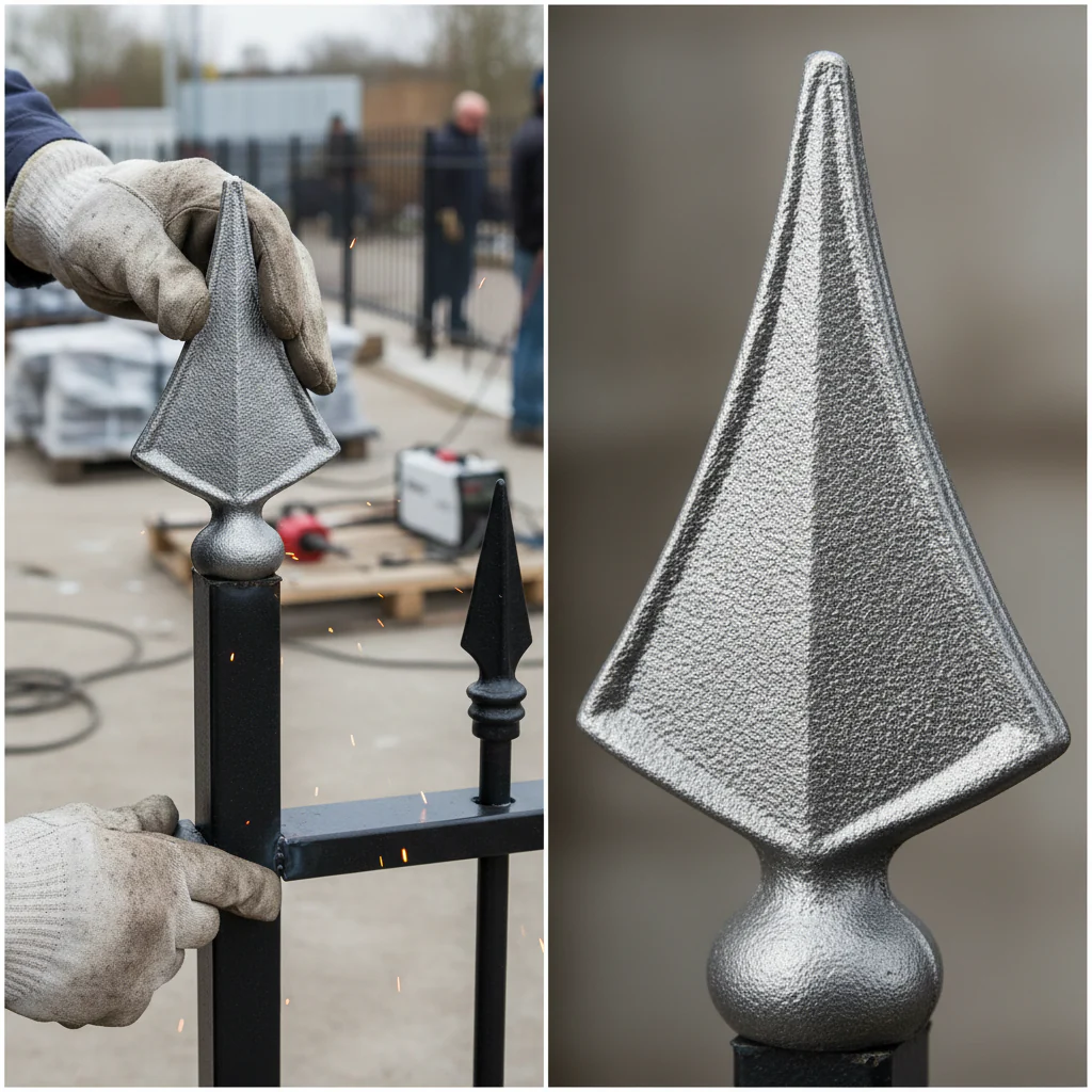 Premium Heavy Duty Railhead 110mm x 55mm x 26mm for Robust Construction Applications