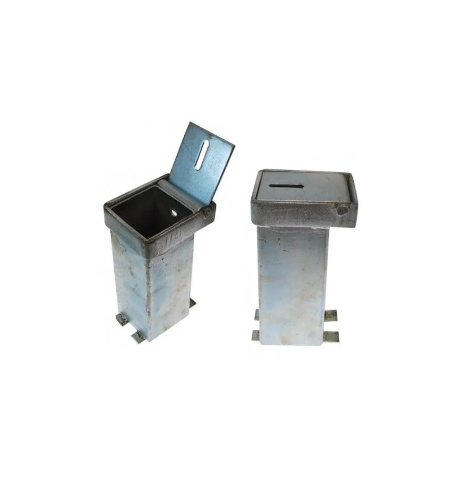 Heavy Duty Removable Parking & Security Post – Bright Yellow (790 mm Above Ground) with Ground Spigot & Padlock - Image 9