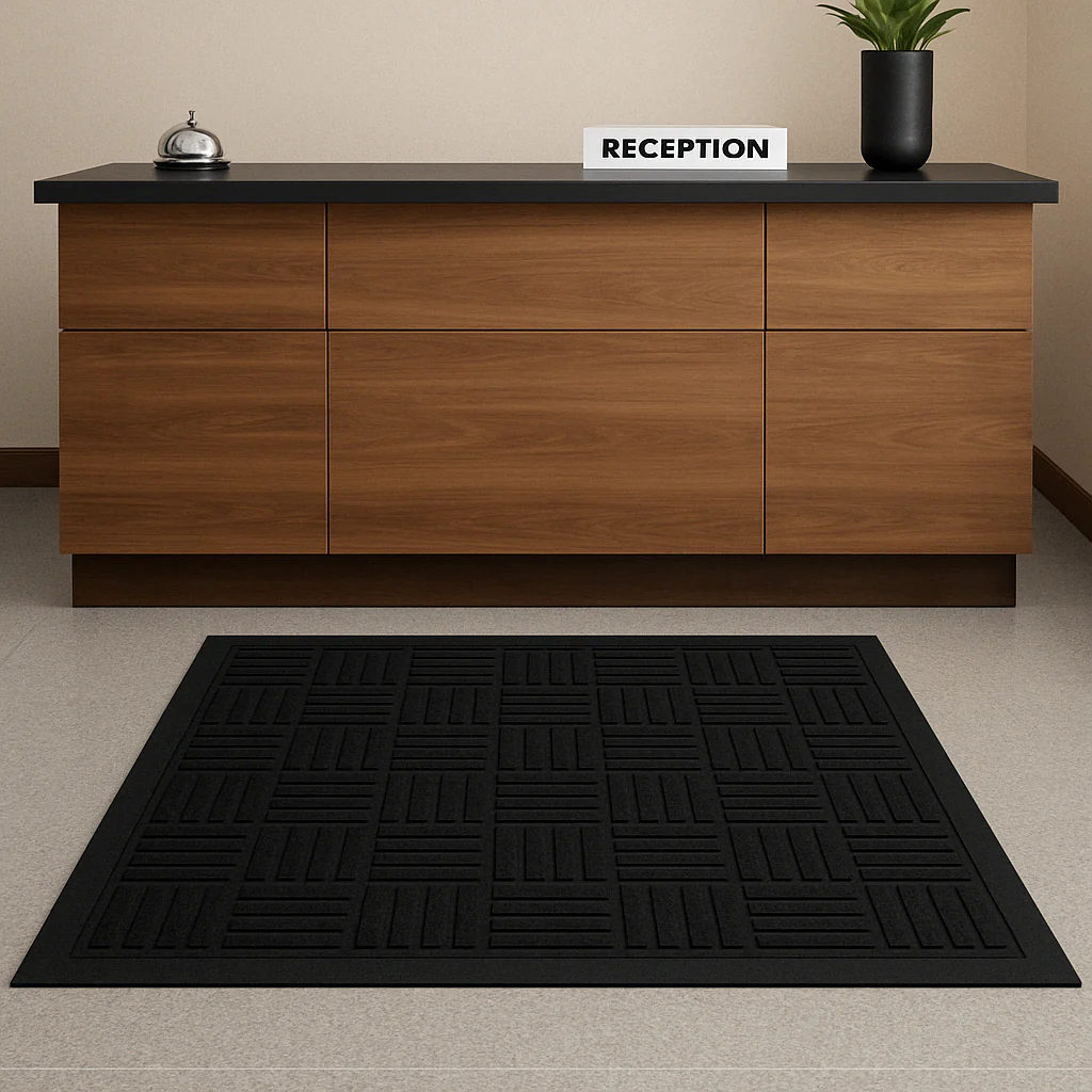 Heavy-Duty Rubber Barrier Mat | Non-Slip Entrance Matting | 90×150cm & 120×180cm | 300 GSM Polypropylene - Image 14
