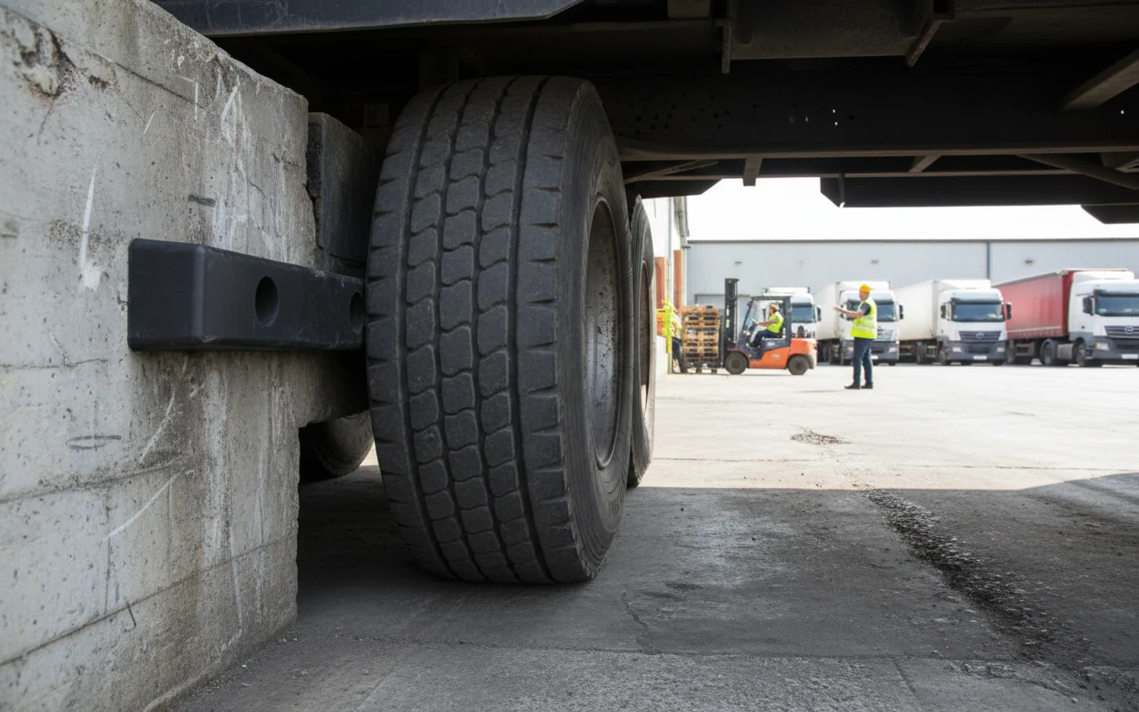 Premium Heavy Duty Rubber Bumper for HGV and LGV Vehicles - 400 x 80 x 72 mm, 2.5 kg - Image 2