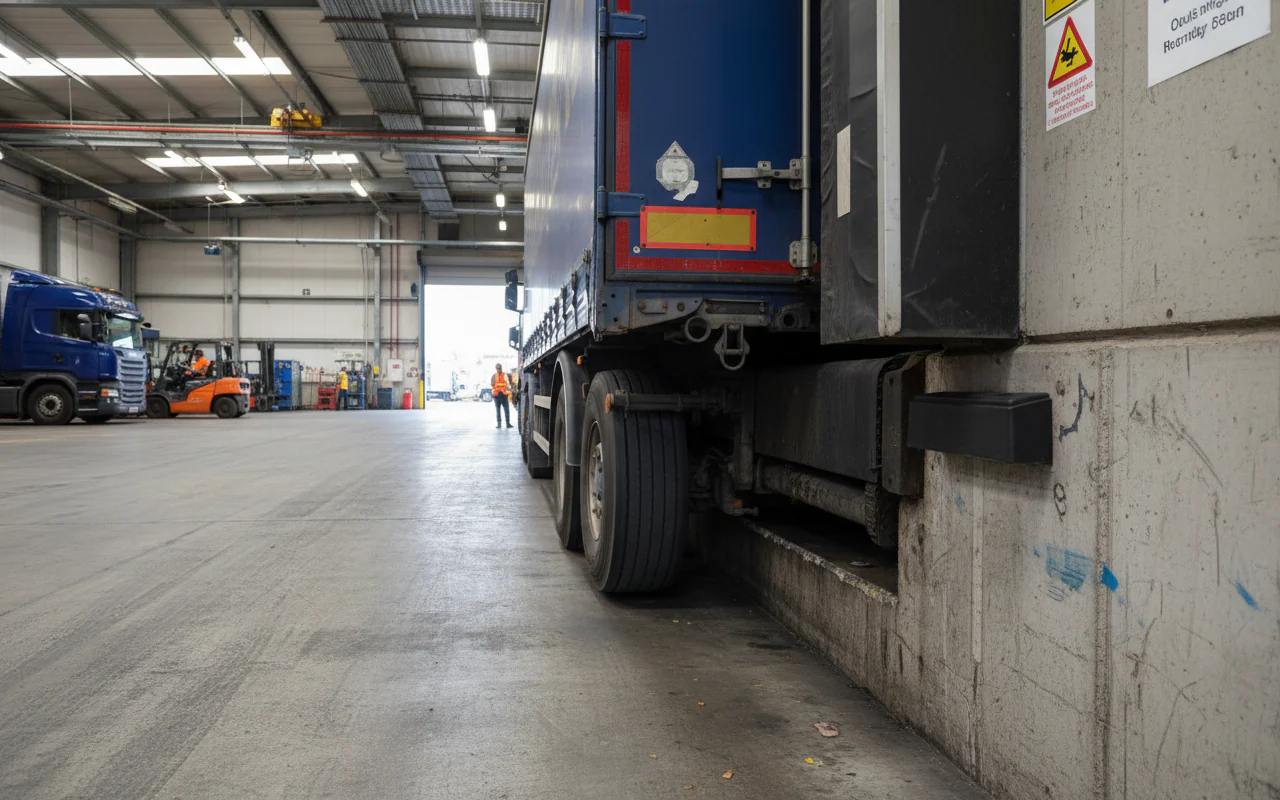 Premium Heavy Duty Rubber HGV Bumper for Light and Heavy Goods Vehicles - 360 x 110 x 115 mm - Image 2