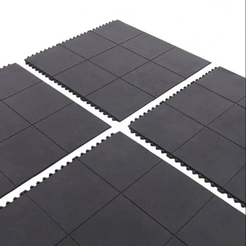 Heavy-Duty Interlocking Rubber Playground Mats – Black, 36" x 36" x 16mm – Non-Slip, Shock-Absorbing, Safety Flooring - Image 9