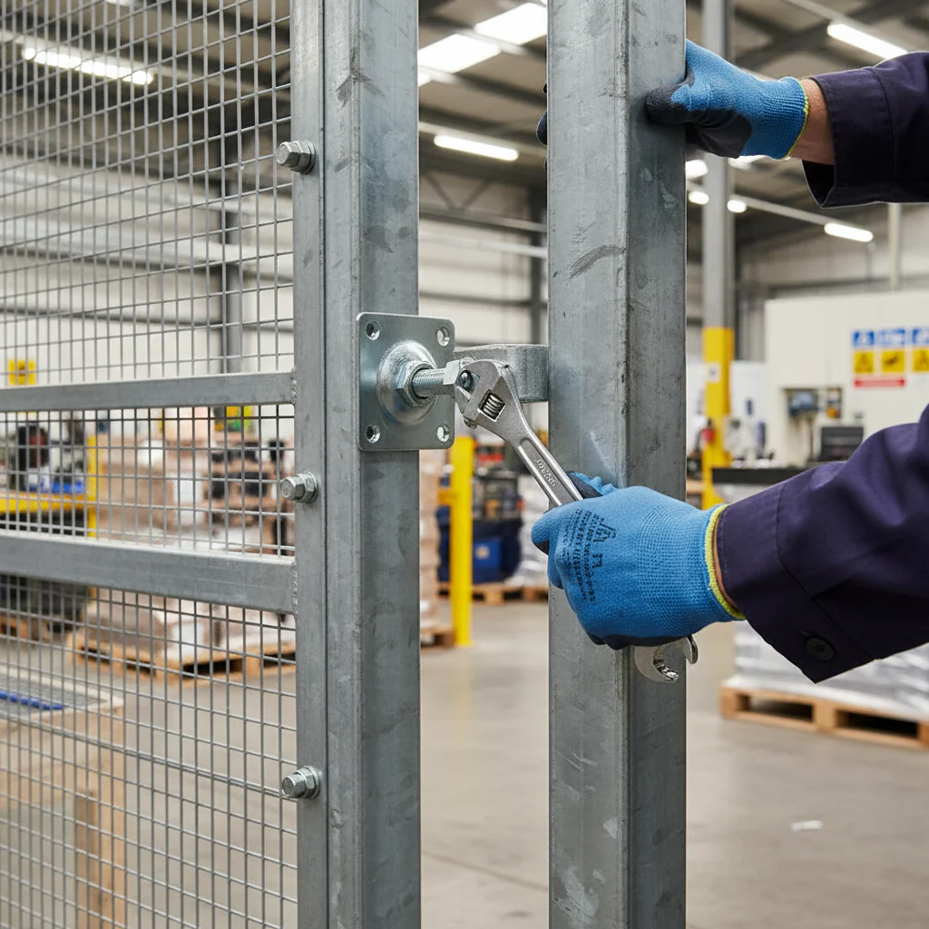 Premium Heavy Duty Wrap Around Hinge with Back Plate 100 x 100mm M20 for 30mm Pin - Maximum Weight Limit 500kg