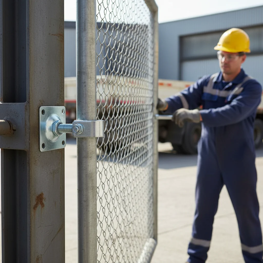 Premium Heavy Duty Wrap Around Hinge with Back Plate 100 x 100mm M20 for 30mm Pin - Maximum Weight Limit 500kg - Image 2