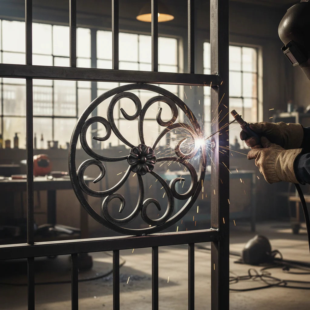 Premium Rosette 300mm Diameter with 12mm Square Bar for Versatile Applications - High-Quality Professional Grade for Industrial and Commercial Appl...