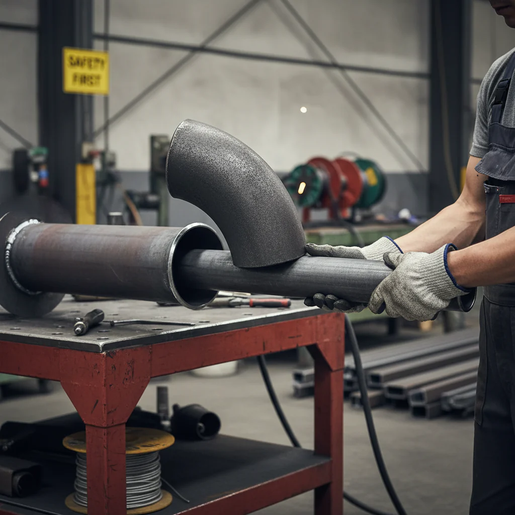Premium 90° Weld Bend for 114.3mm Outside Diameter Tube with Smooth Finish for Easy Installation