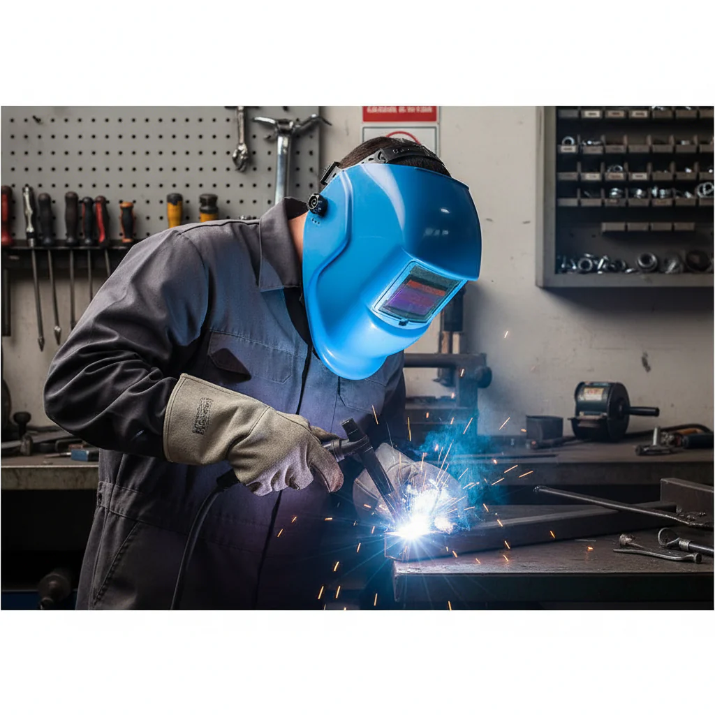 Premium Auto Darkening Solar Powered Welding Helmet with UV/IR Protection and Adjustable Sensitivity