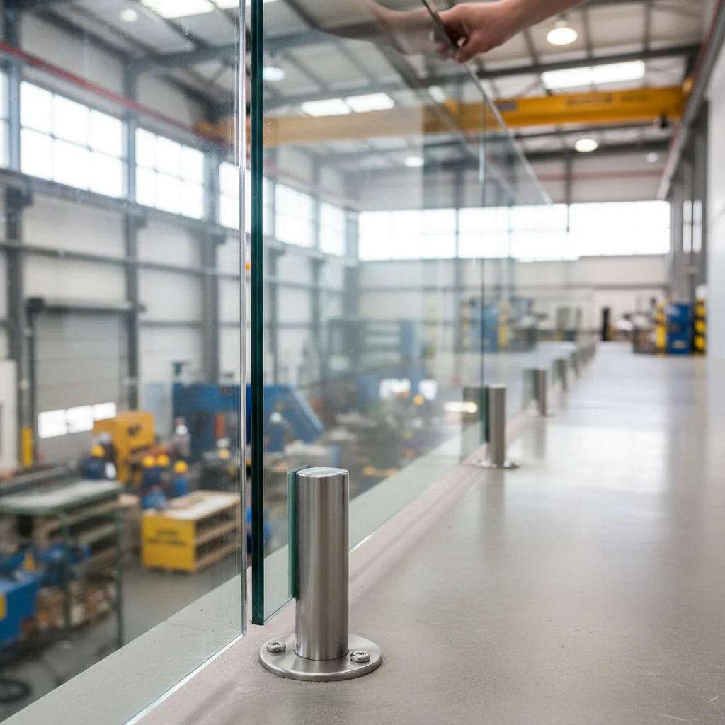 Premium 316 Stainless Steel Base Plate Bracket for 100mm Diameter Tube - Heavy Duty Construction for 42.4mm x 2mm Tubing - Image 2