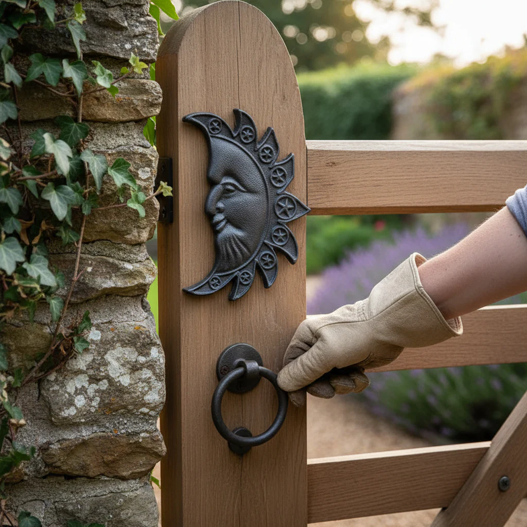 Premium Cast Moon Badge - 115mm x 90mm, Durable and Stylish Design for Customization - Image 2