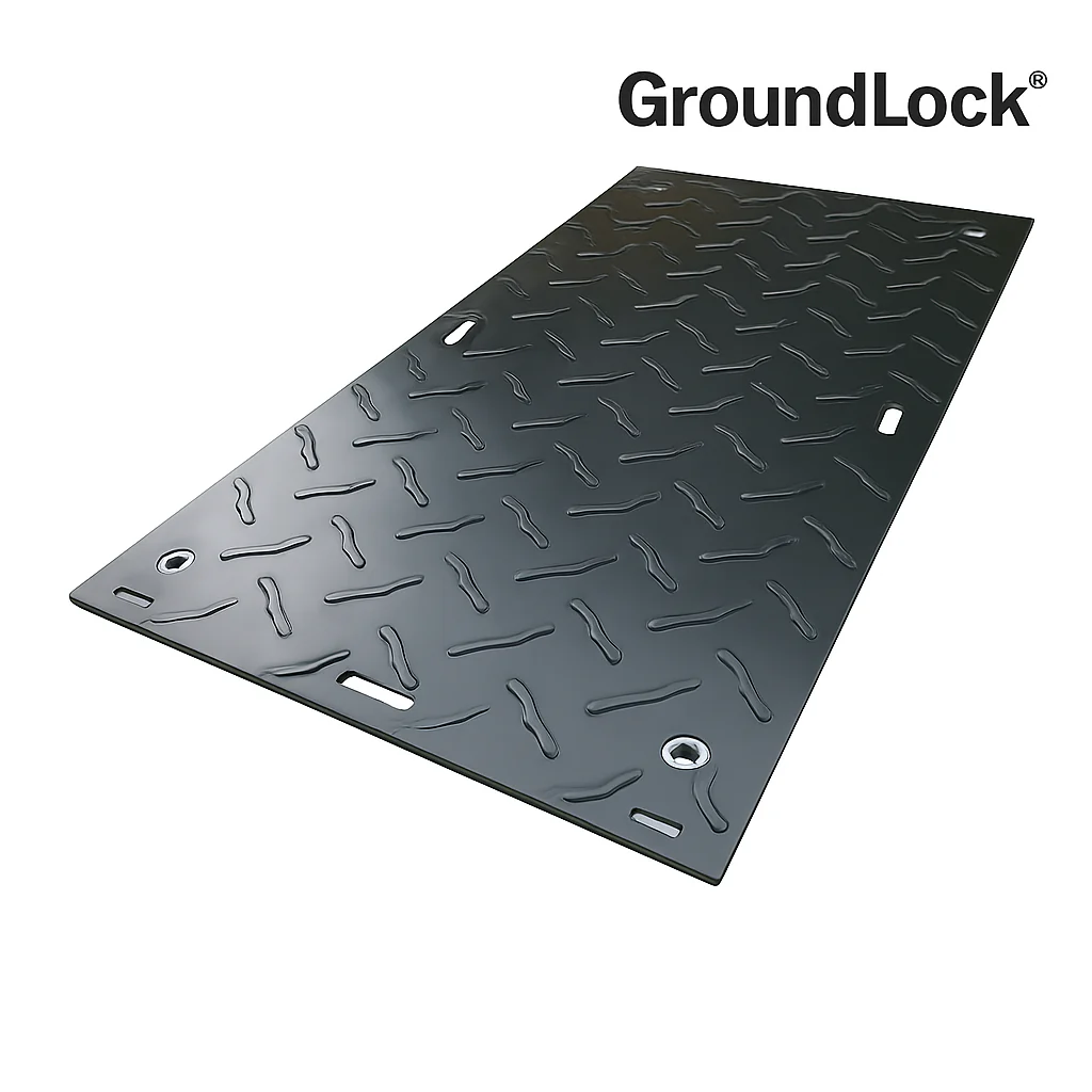 Ground Protection Mats 50 Tonne | 2400x1200mm HDPE Trackway Panels - Image 2