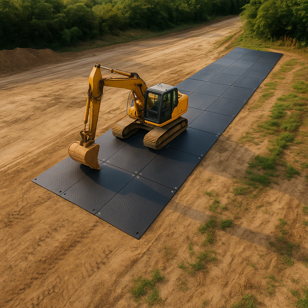 Ground Protection Mats 50 Tonne | 2400x1200mm HDPE Trackway Panels - Image 3