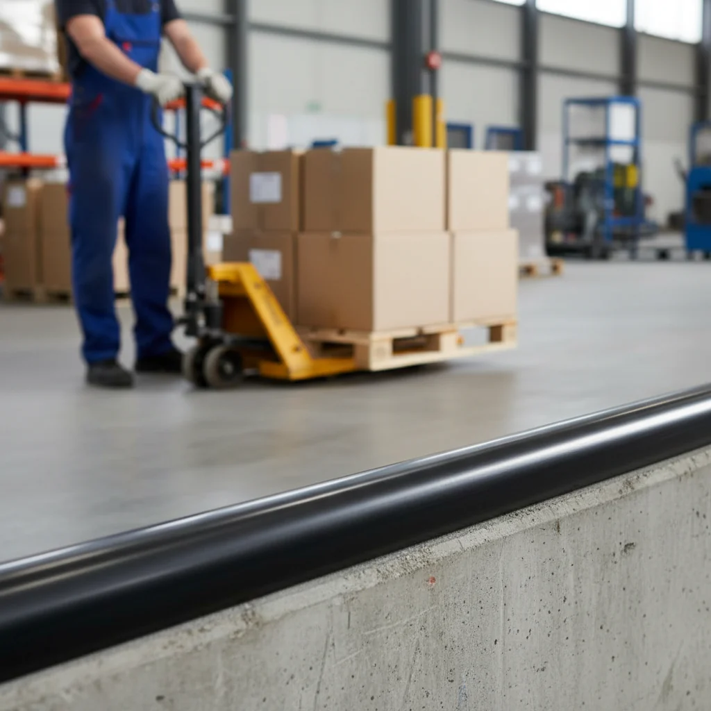 Premium 40mm x 8mm Circular Black Coil - 20m Length, Scratch Resistant, Ergonomic and Shock-Resistant Design