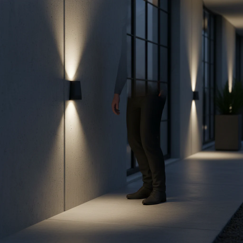 Premium Architectural Conical Wall Lighting - 12-24V DC, Anthracite Grey with High-Performance Aluminium Housing - Image 2
