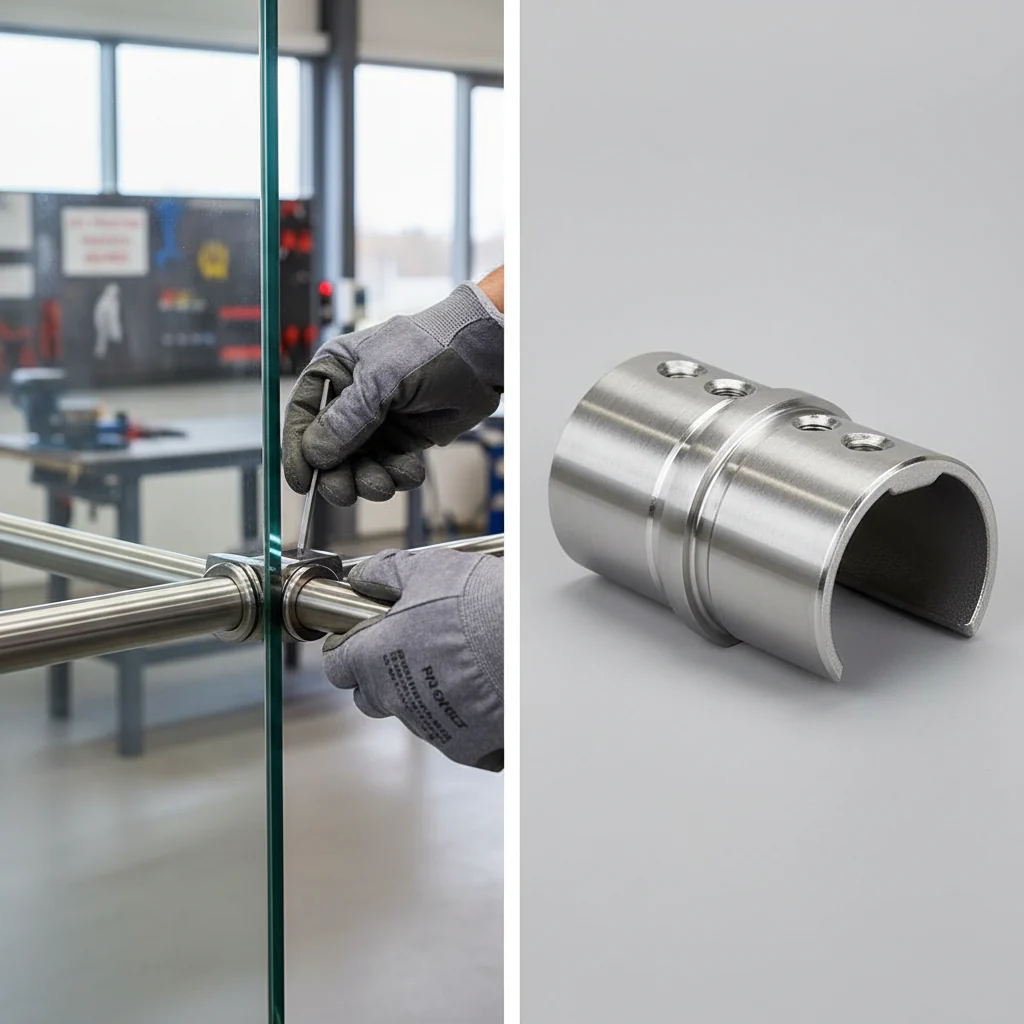 Premium Connector for 42.4mm Slotted Tube - Durable and Reliable Connection Solution