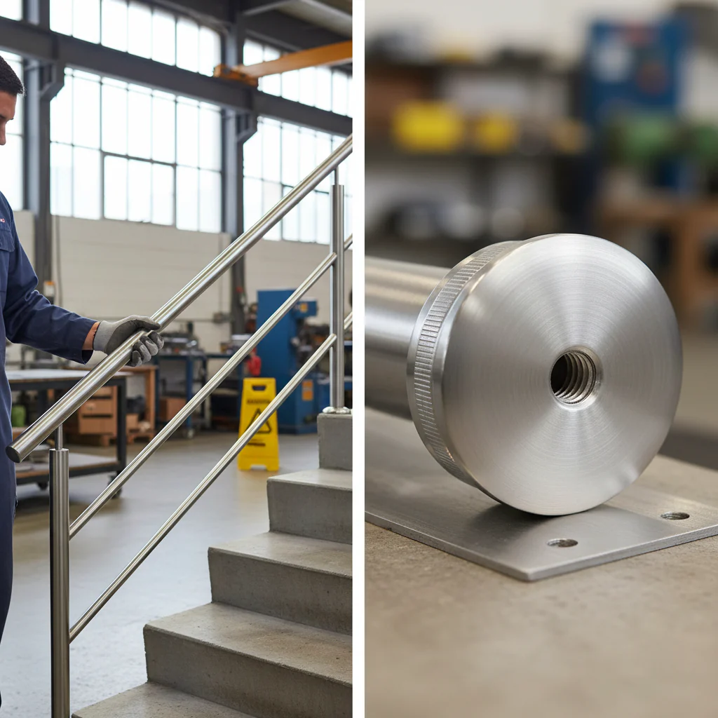 Premium Radiused Curved Tube Base with M8 Threaded Hole for 48.3mm x 2.6mm Tubing - Heavy Duty Support