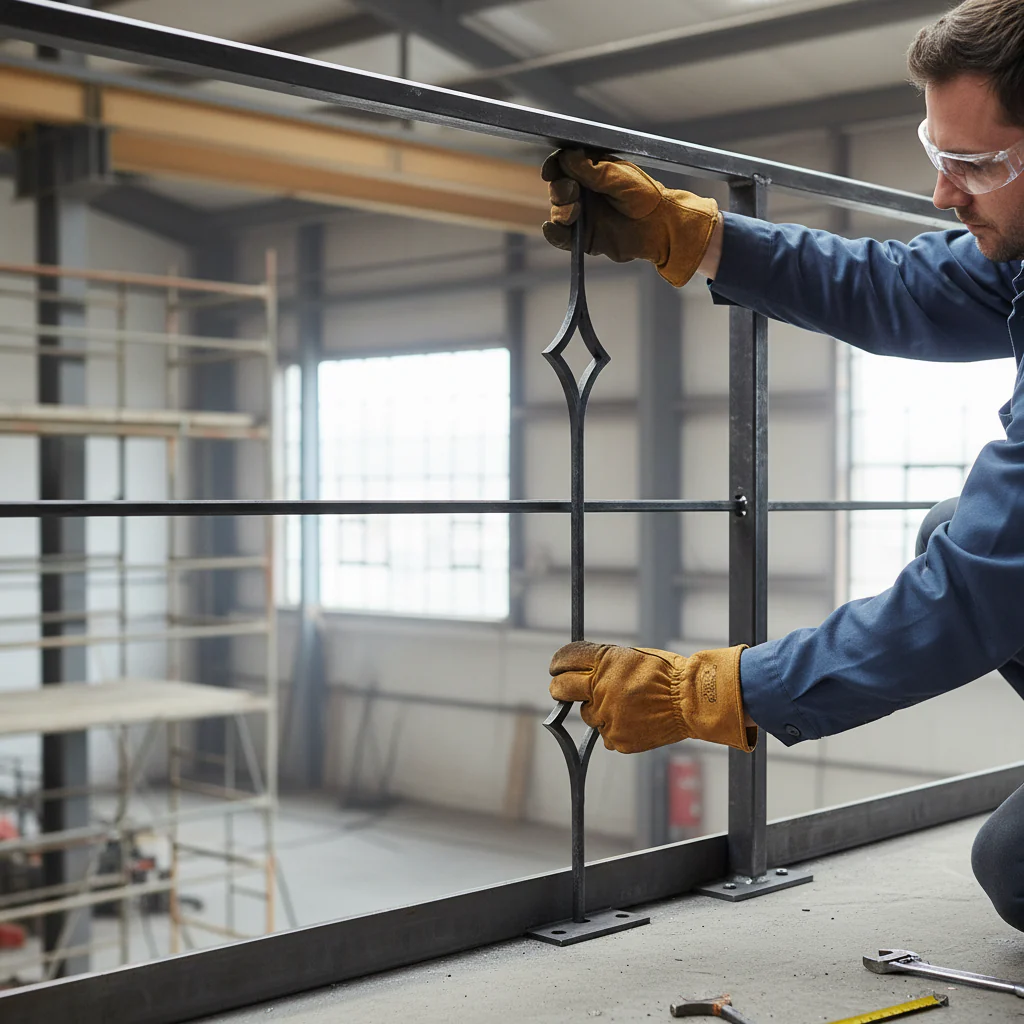 Premium Double Diamond Panel 120 x 1000mm with 12mm Square Bar for Versatile Applications