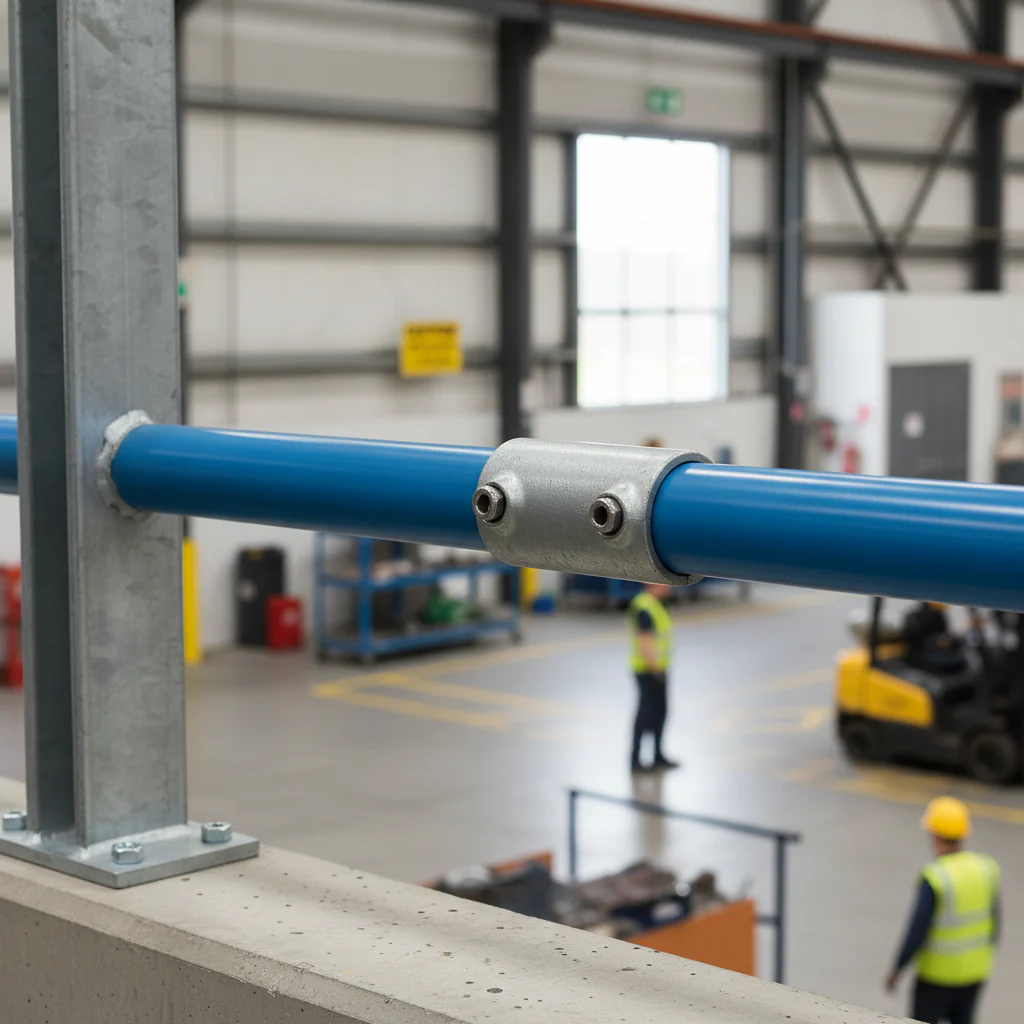 Premium External Sleeve Joint Key Clamp for 60.3mm Tube - Heavy Duty Inline Connector for Tubing Applications - Image 2