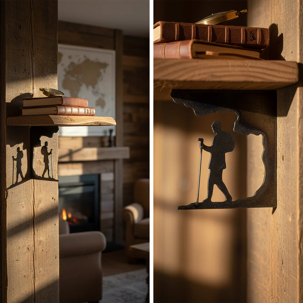 Premium Fell Walker Silhouette - Approx 215 x 230mm for Outdoor Use and Adventure