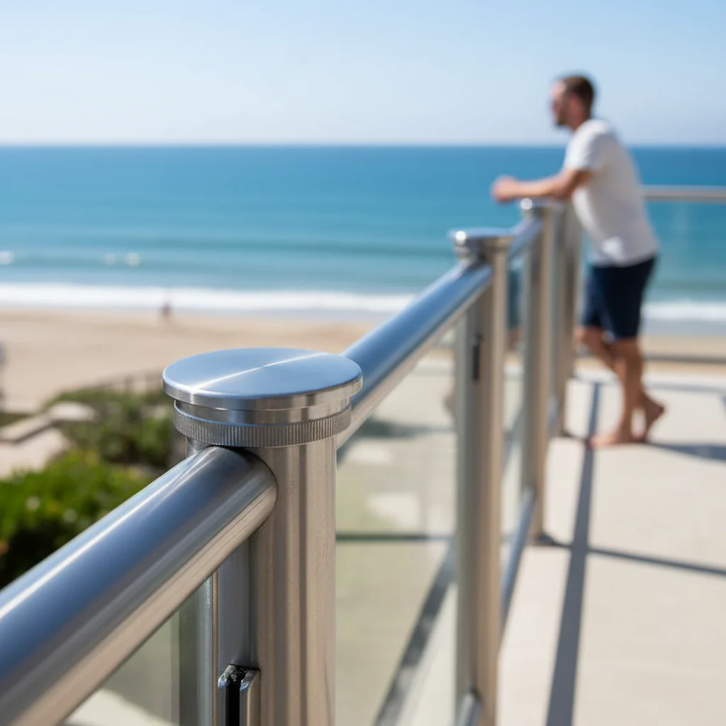 Premium 316 Stainless Steel Flat End Cap for 48.3mm x 2mm Tube - Satin Finish for Durable Connection - Image 2