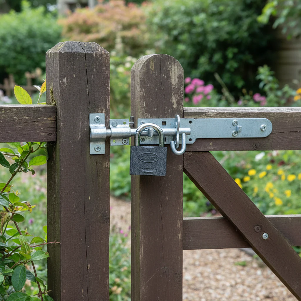 Premium Galvanised Brenton Pad Bolt 150mm x 45mm for Heavy Duty Security Applications - Image 2