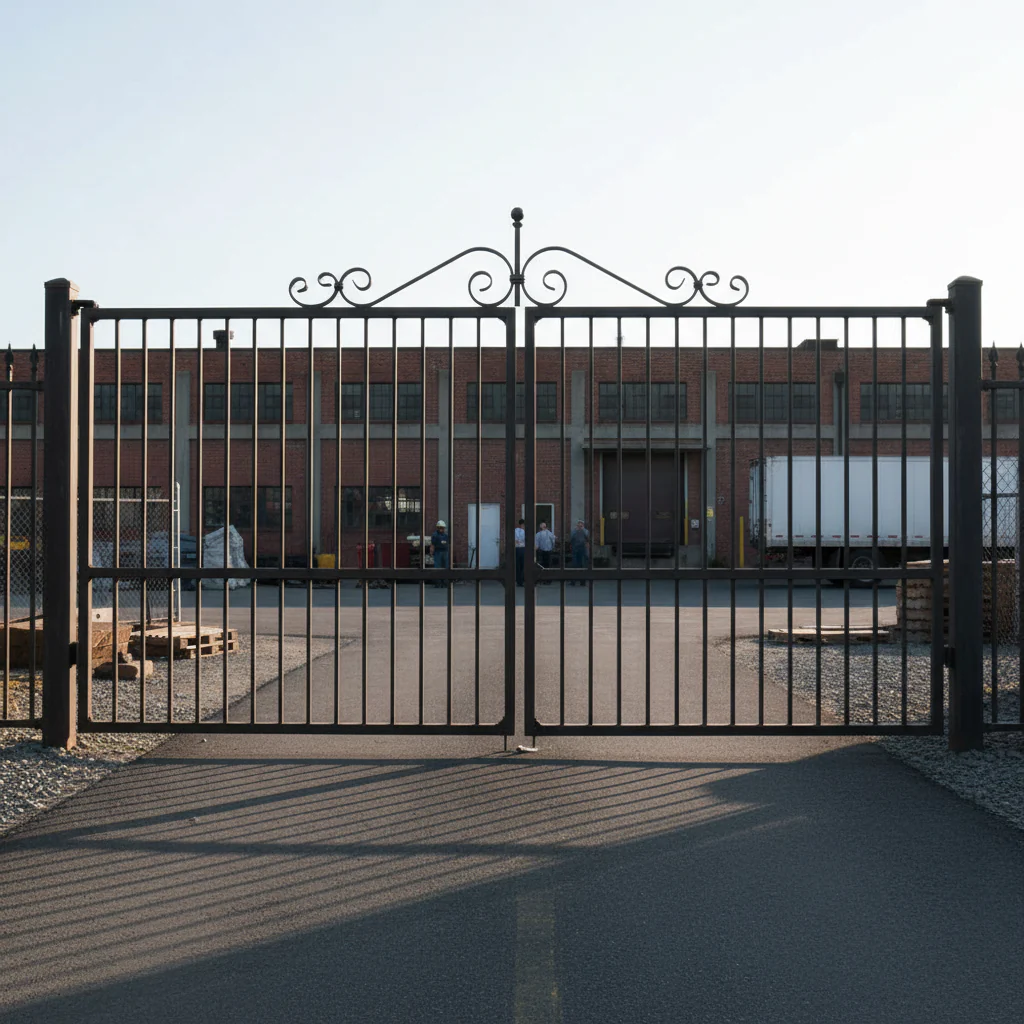 Premium Gate Top Scroll 900mm x 200mm with 12x6mm Flat Bar for Durable Construction