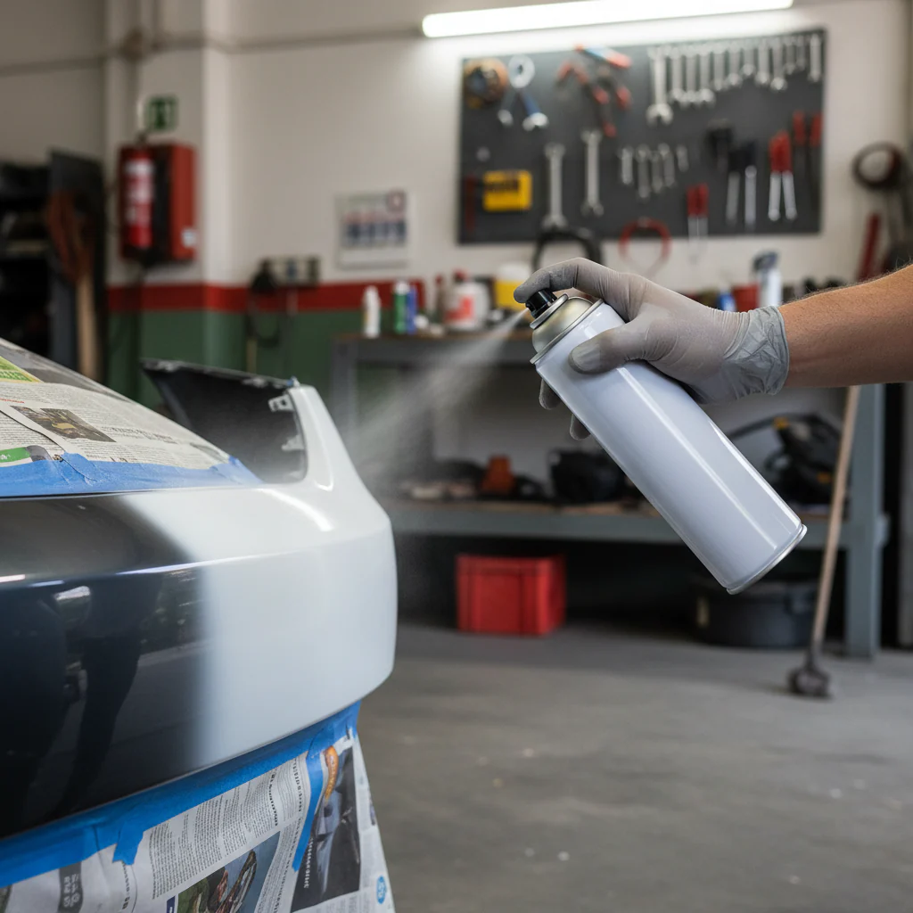 Premium Gloss White Spray Paint 250ml - Quick Drying, Even Coverage for Metal, Wood, and Brick Surfaces - Image 2