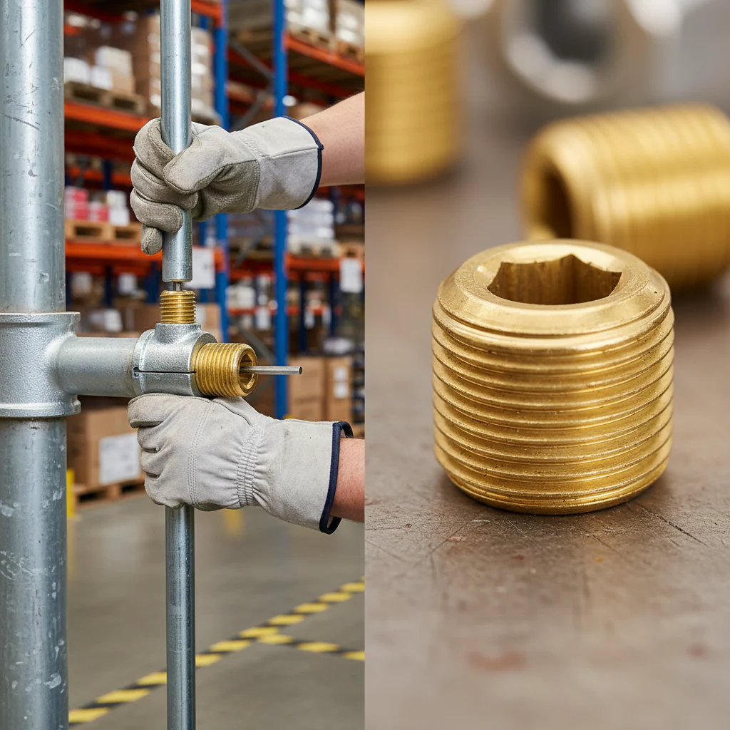 Premium 300D Gold Setscrew Key Clamp for 48.3mm Fittings with Standard Length and Sizes