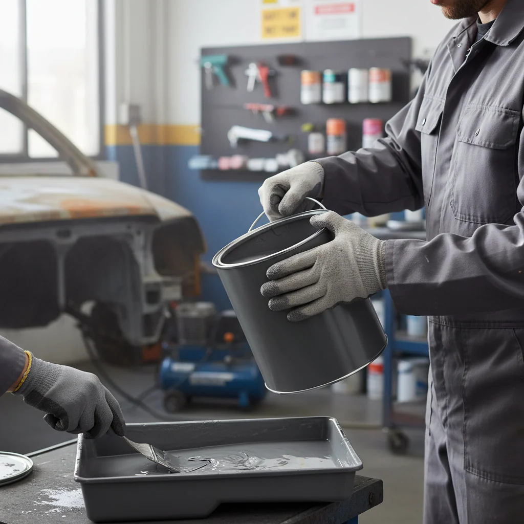 Premium Quick-Drying Grey Zinc Phosphate Primer Paint 5L - Anti-Corrosive, Ideal for Metal Surfaces
