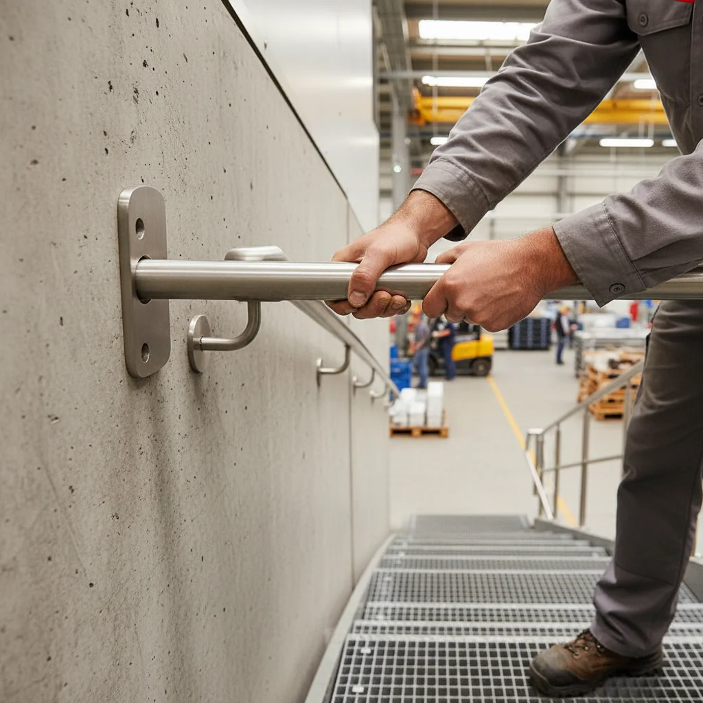Premium Handrail Support Plate for 42.4mm Tube - Durable and Reliable Construction - Image 2