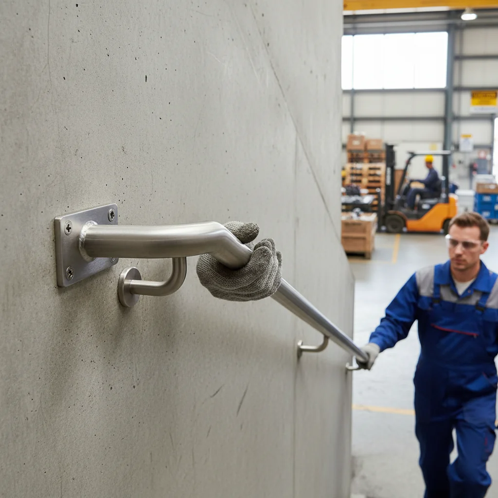 Premium 304 Stainless Steel Handrail Support Plate for 48.3mm Tube - Durable and Reliable Construction - Image 2