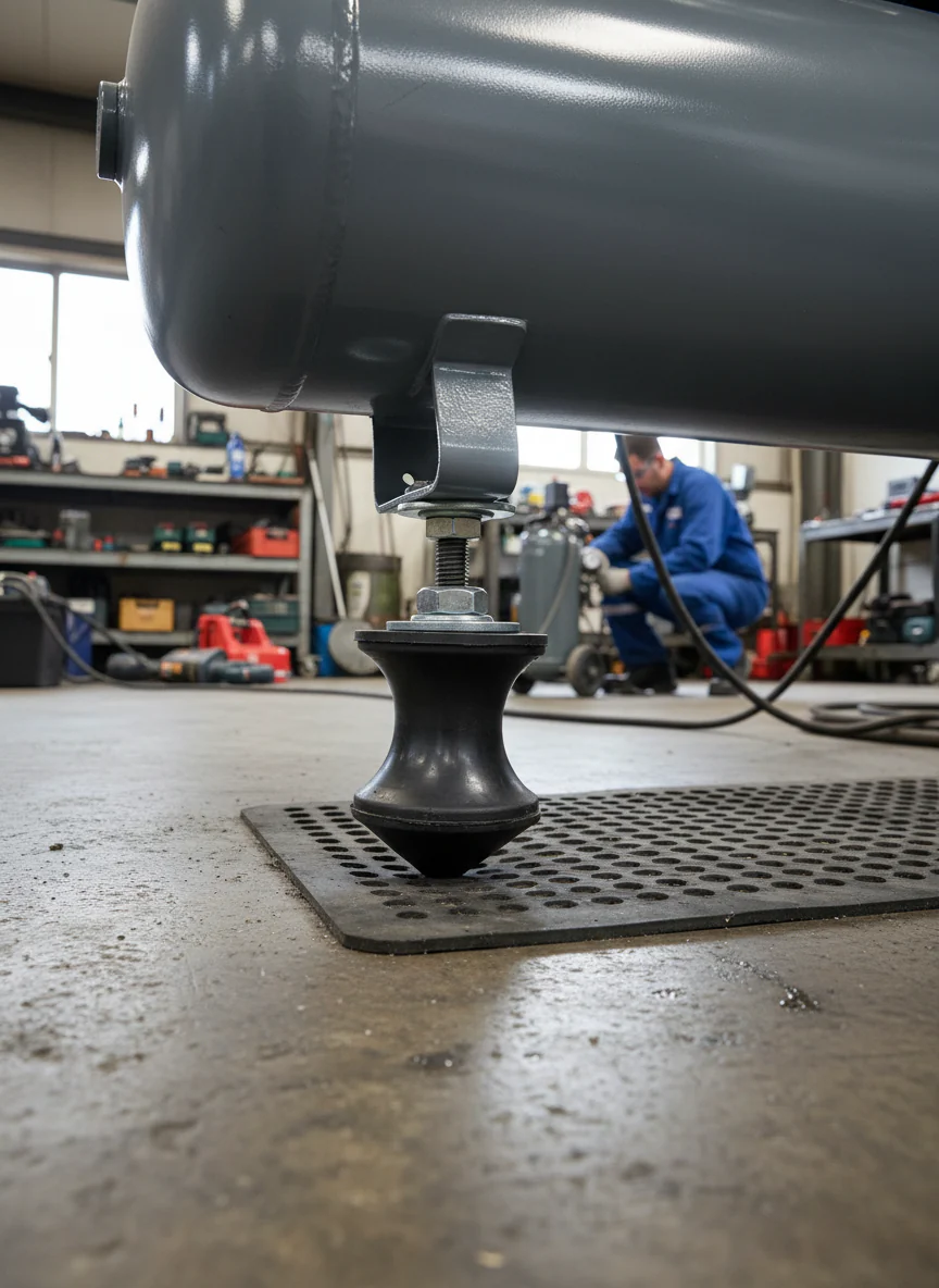 Premium Heavy Duty Seat Bollard for Removable Cushion Seats in Buses and Coaches - Compact Dimensions 57 x 33 x 19mm - Image 2