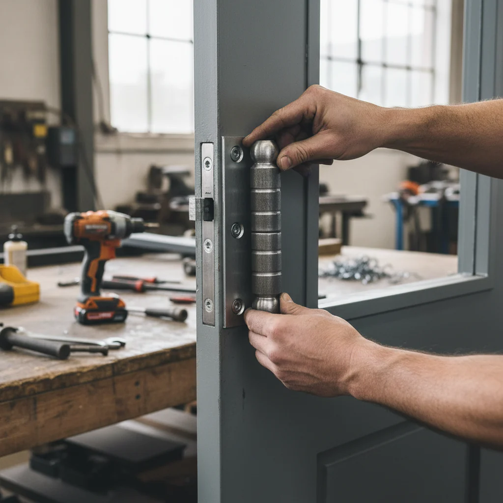 Premium Machined Hinge 21mm x 117mm - Heavy Duty with 400kg Weight Capacity - High-Quality Professional Grade for Industrial and Commercial Applica...