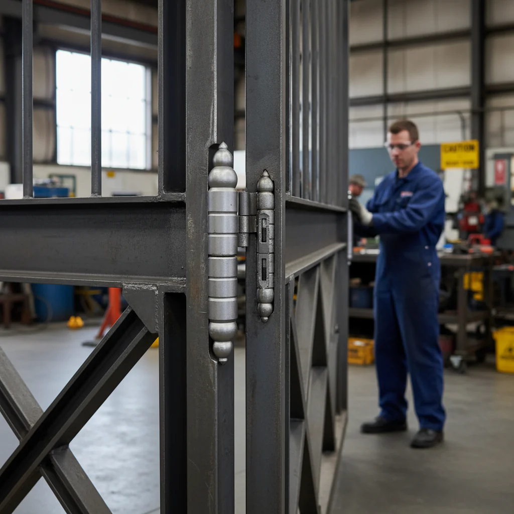Premium Machined Hinge 25mm x 170mm with 500kg Weight Limit for Heavy Duty Applications - Image 2